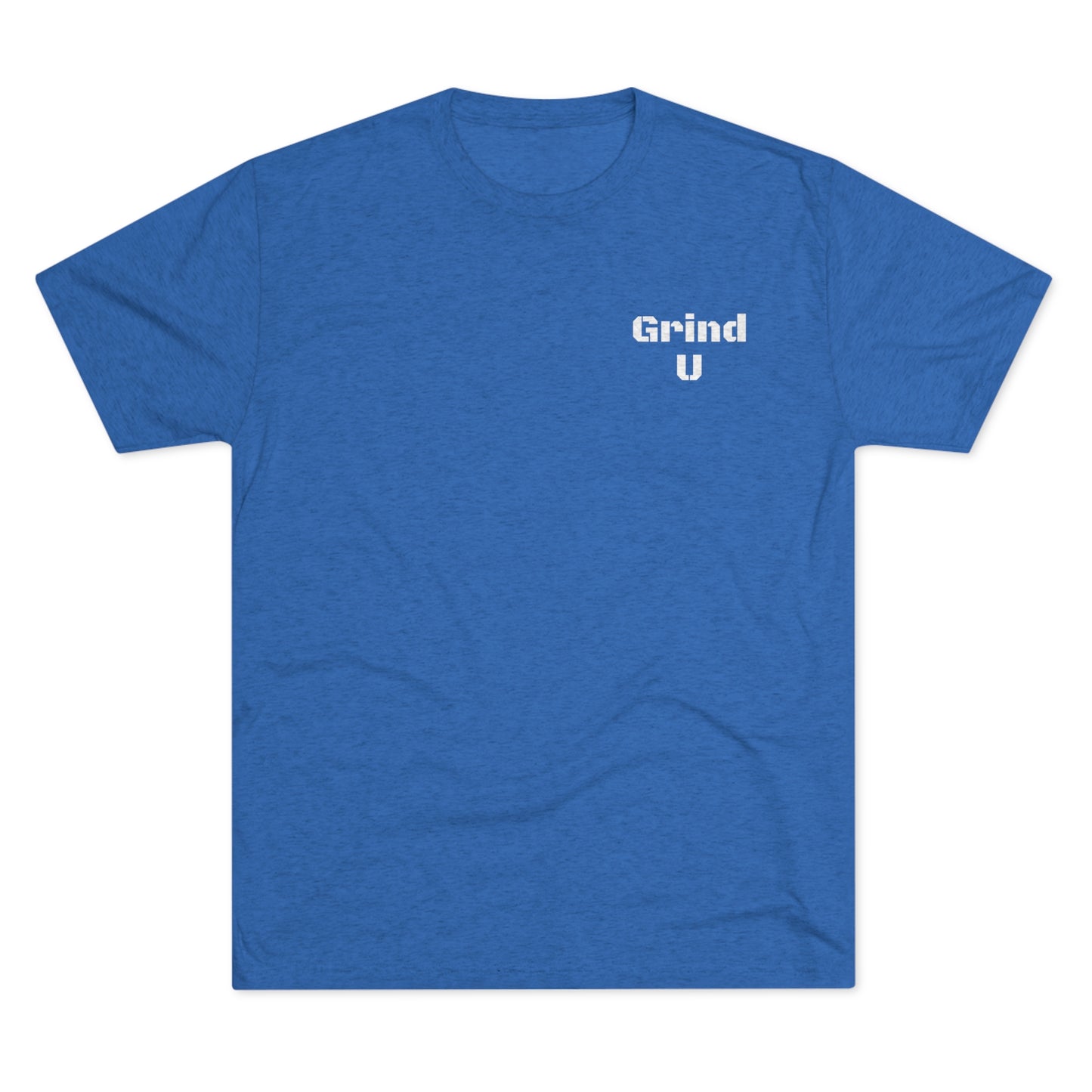 YOU VS YOU TRI-BLEND VINTAGE TEE ROYAL BLUE