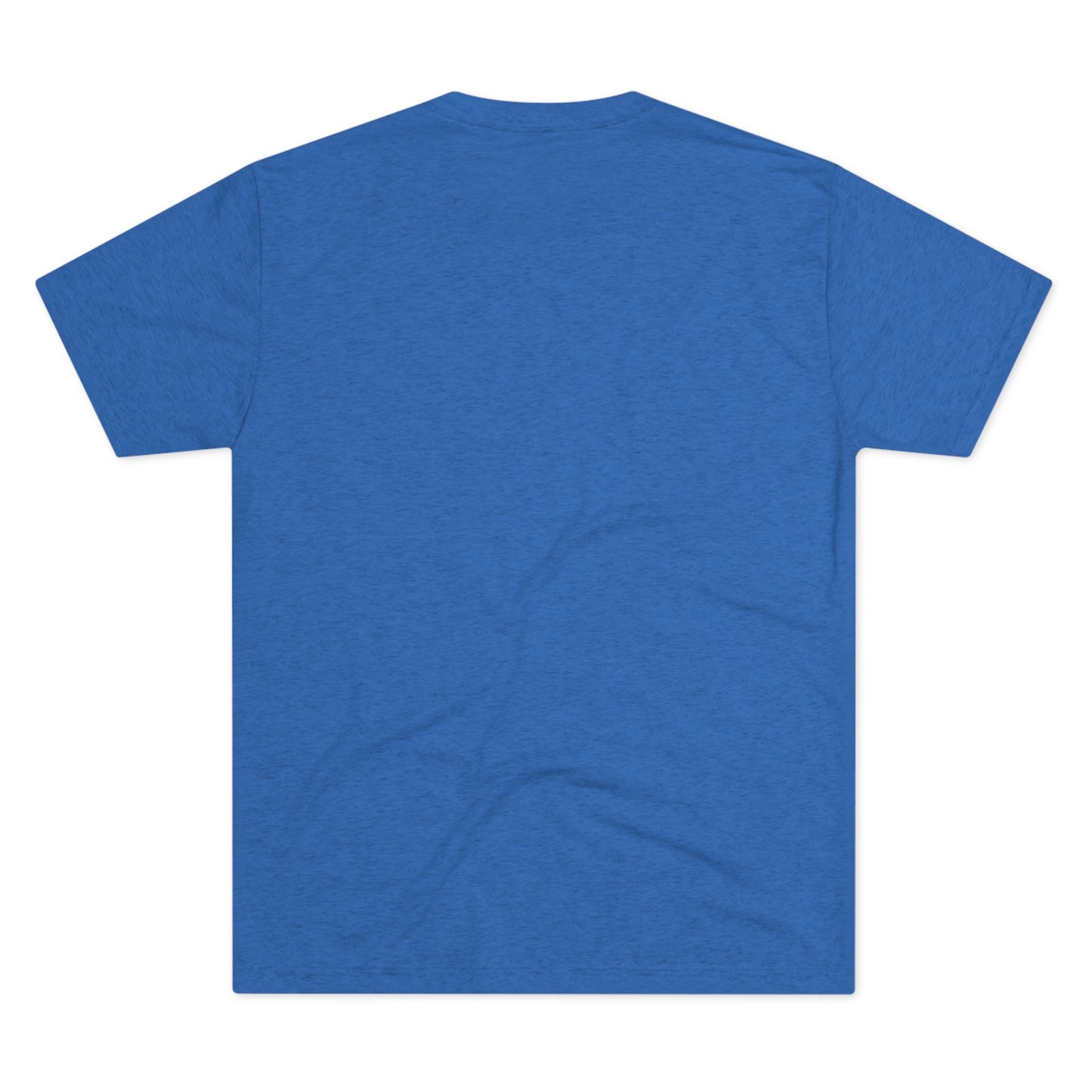 GRIND U ALTERNATE TRI-BLEND VINTAGE TEE ROYAL BLUE & YELLOW