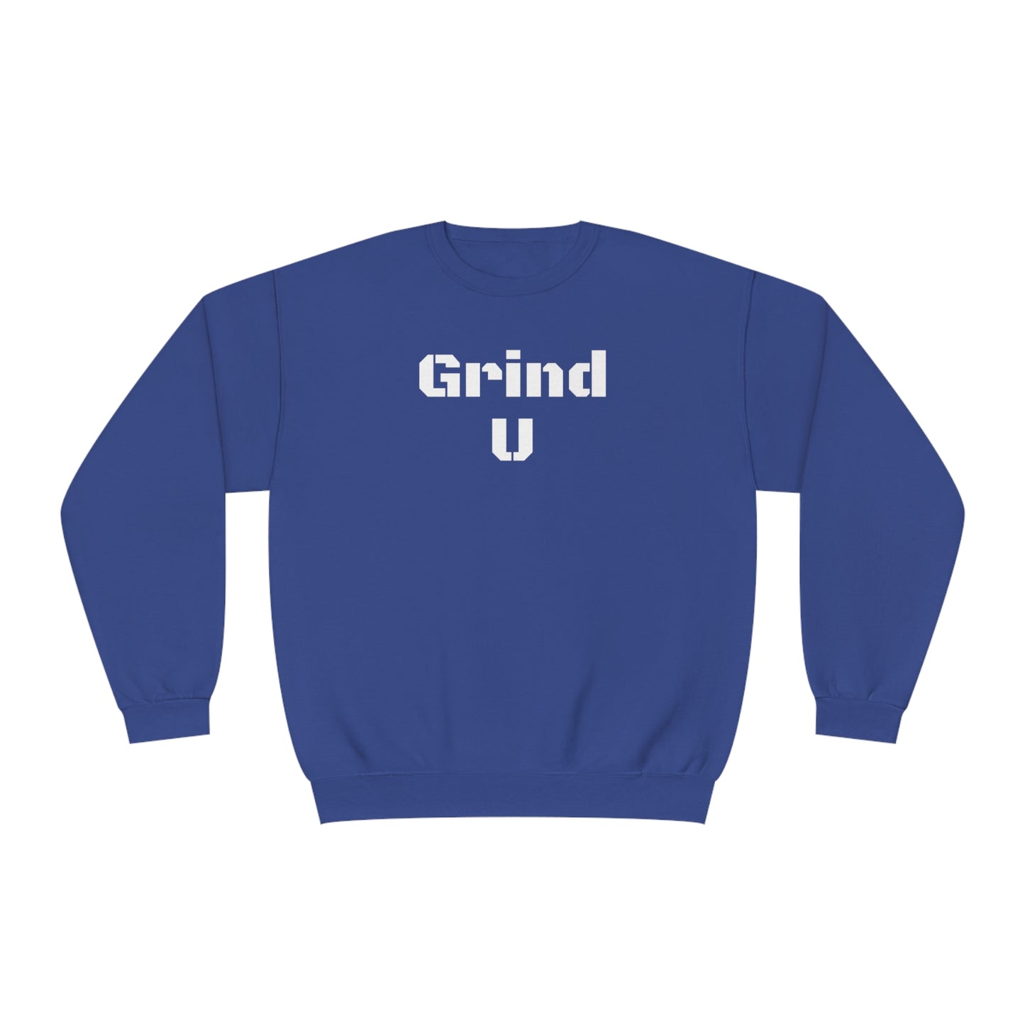 GRIND U CREWNECK ROYAL BLUE