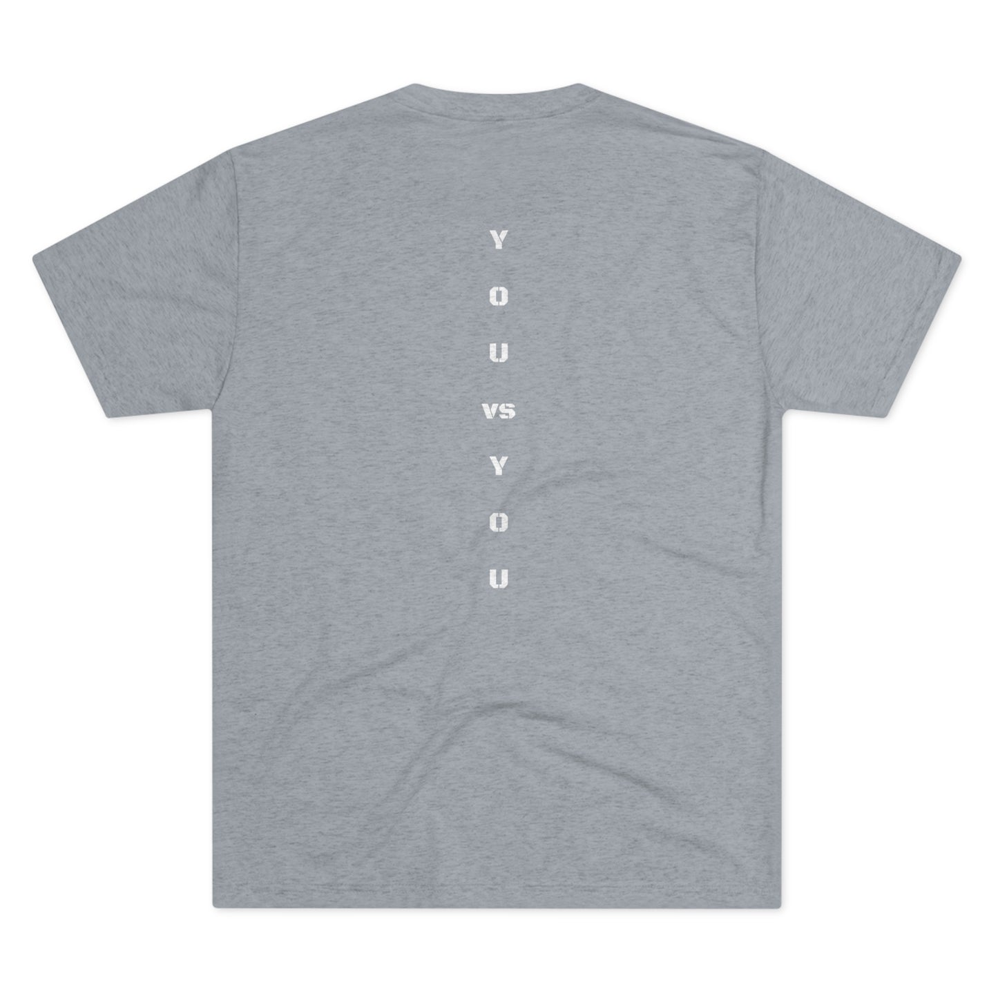 YOU VS YOU TRI-BLEND VINTAGE TEE PREMIUM HEATHER