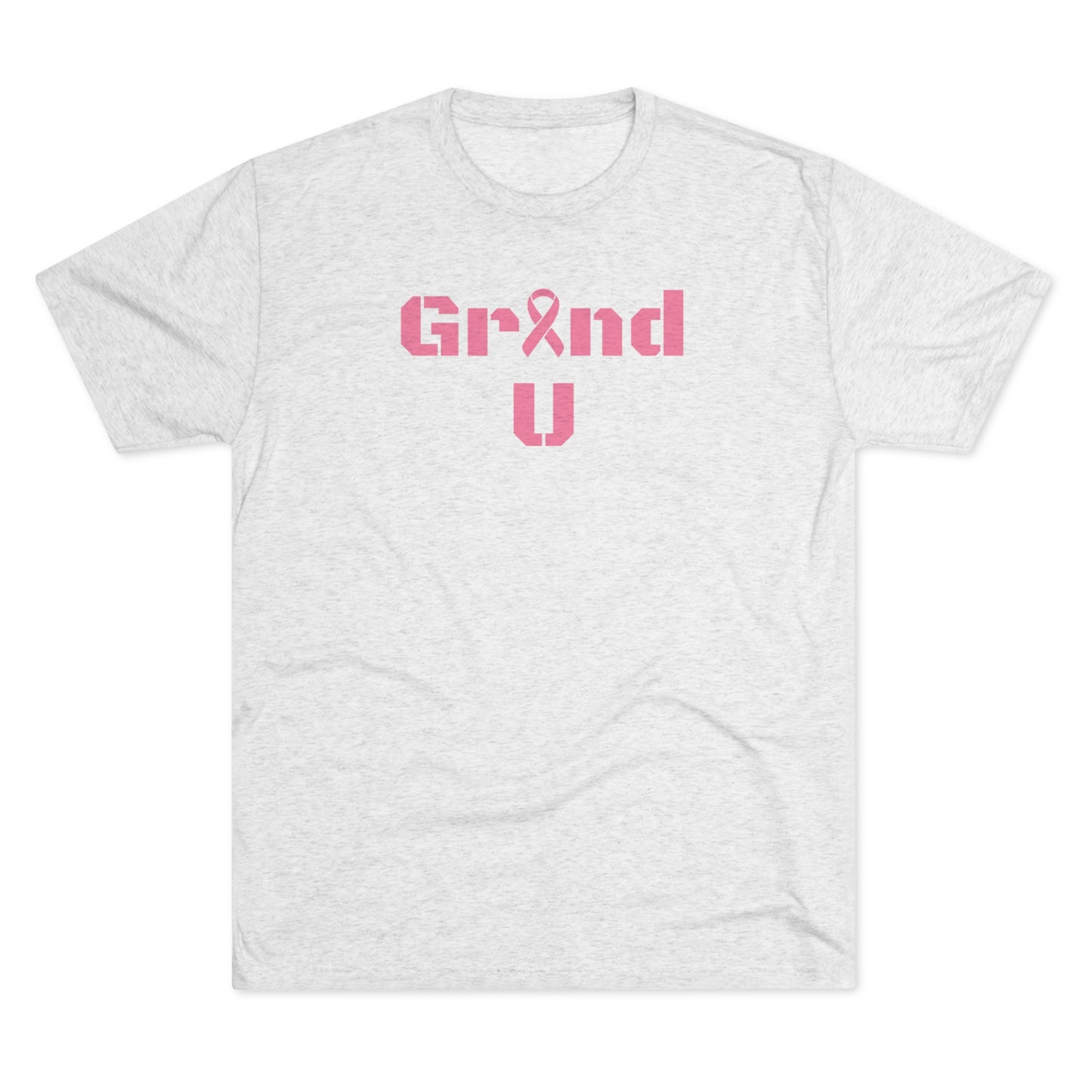 GRIND U BREAST CANCER AWARENESS MONTH VINTAGE WHITE