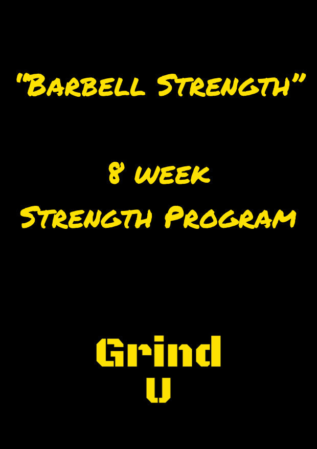 The Barbell Strength: 8 Week Lifting Program (PDF)
