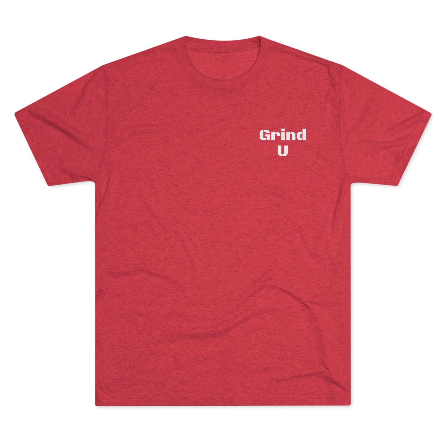 YOU VS YOU TRI-BLEND VINTAGE TEE RED