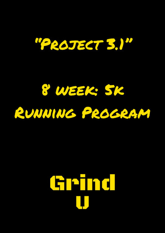 Project 3.1: 8 Week 5k Running Program (PDF)
